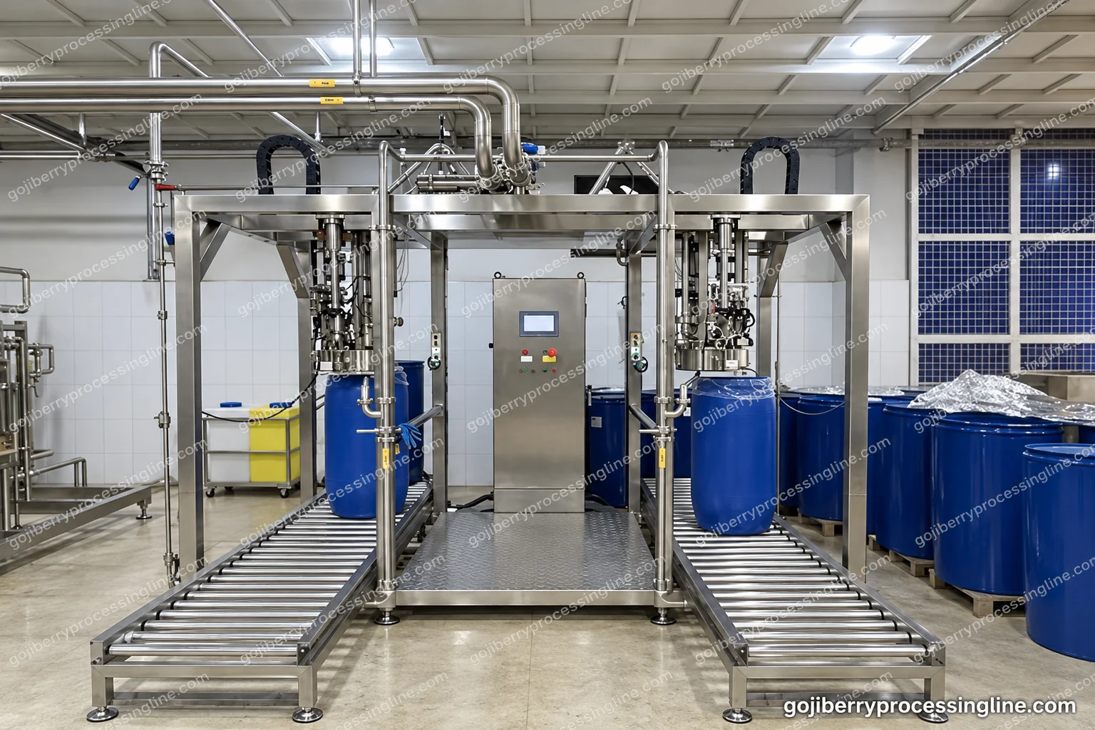 Aseptic Bag Filler for Goji Puree and Juice