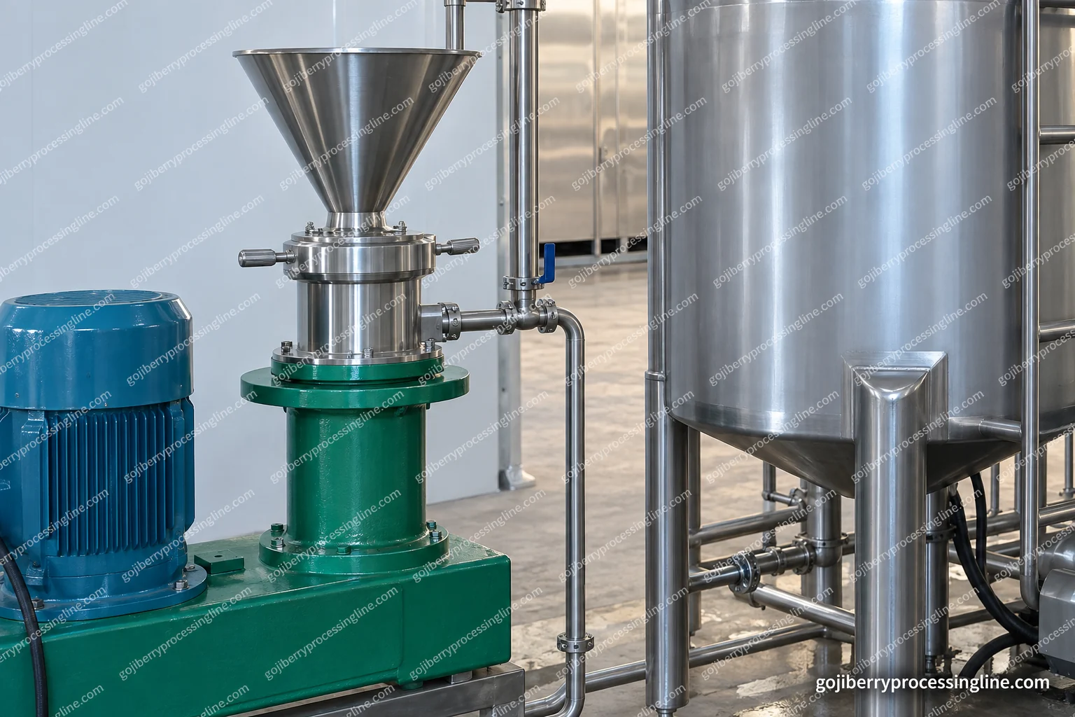 Colloid Mill for Goji Pulp
